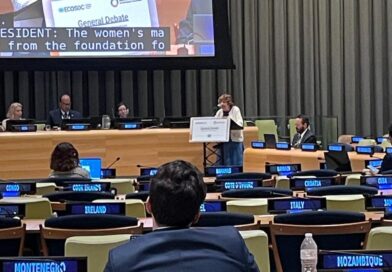 Mabel Bianco en la sesión del ECOSOC sobre la Agenda2030